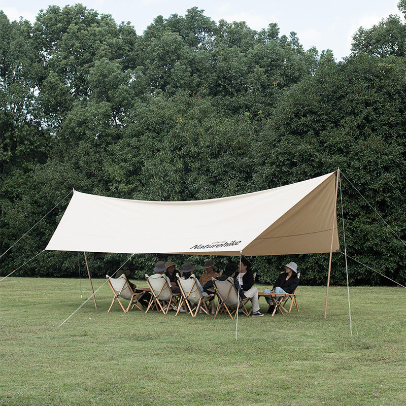 Abri-bâche de camp Classy sans poteaux