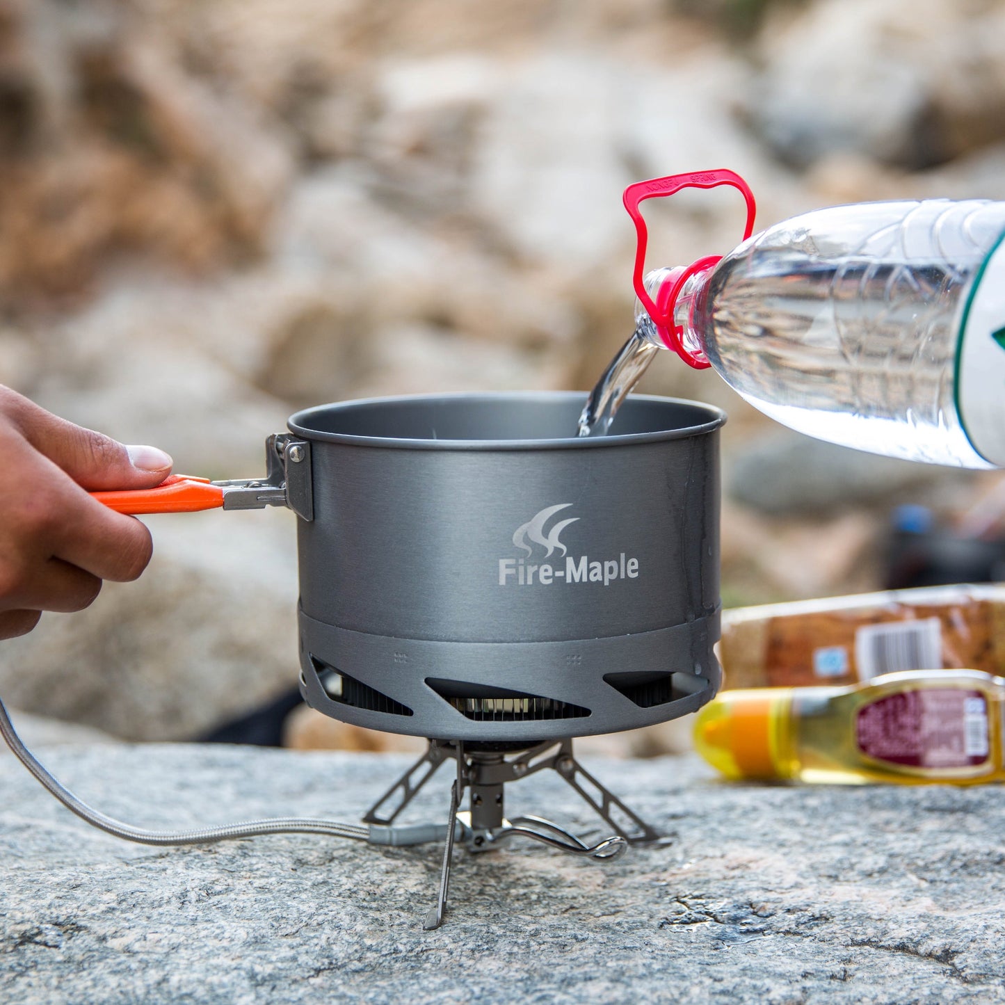 Batterie de cuisine haute efficacité de camping FEAST K2