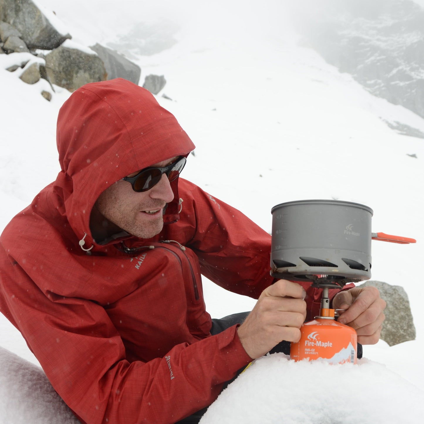 Batterie de cuisine haute efficacité de camping FEAST K2