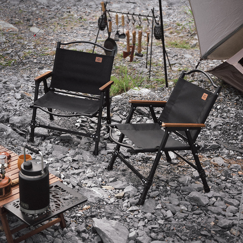 Chaise pliante amovible en alliage d'aluminium pour l'extérieur