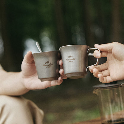 Ensemble à café rétro à double couche