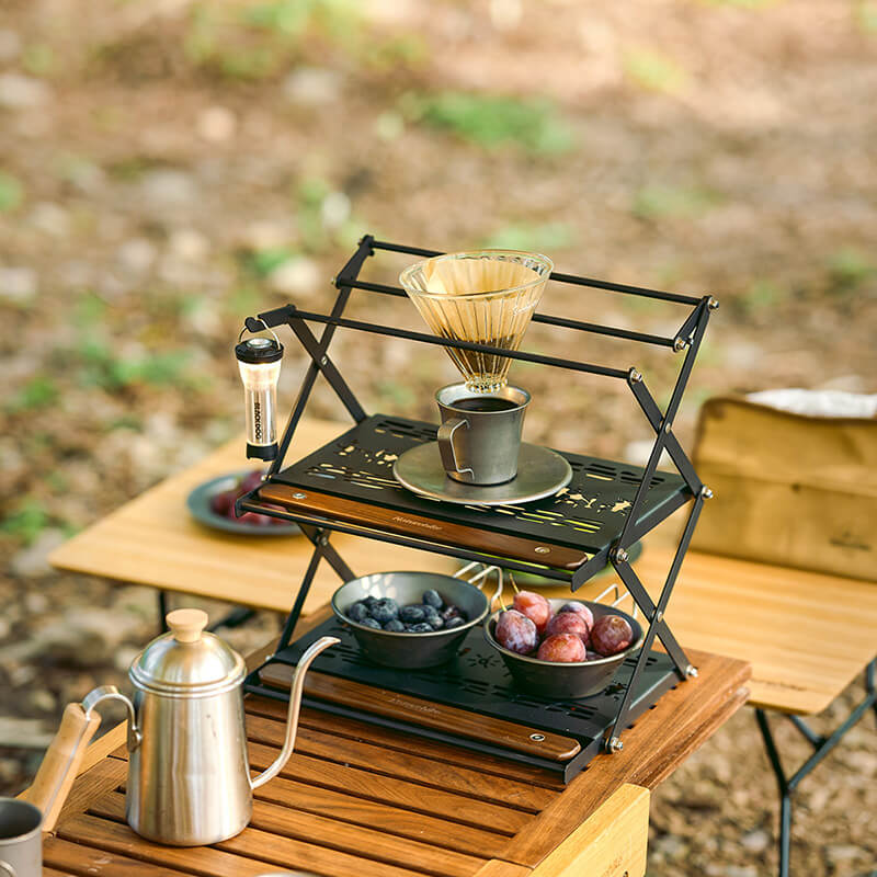 Étagère pliante de table