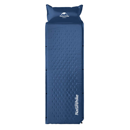 Matelas de camping gonflable avec oreiller intégré