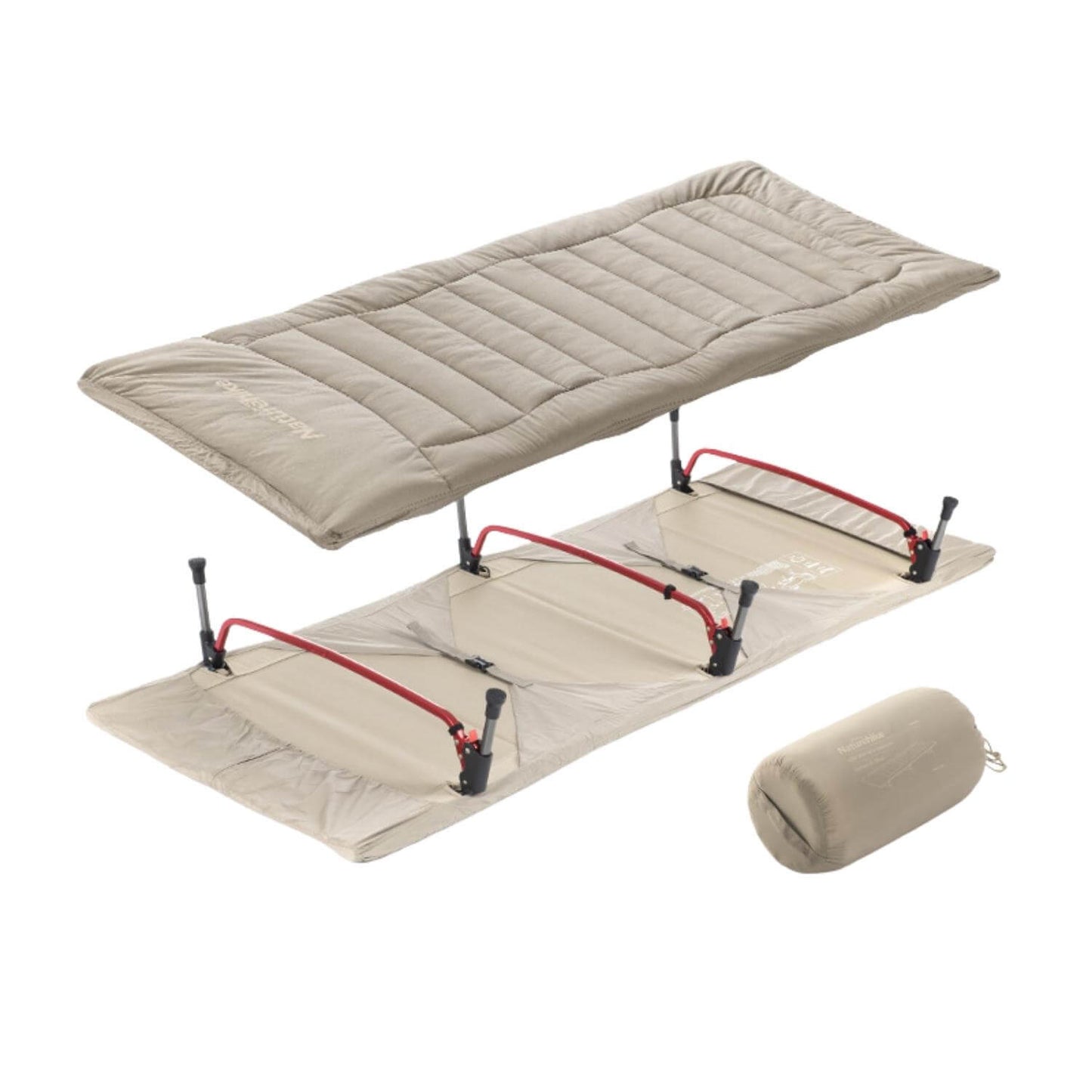 Matelas de coton pour lit de camping