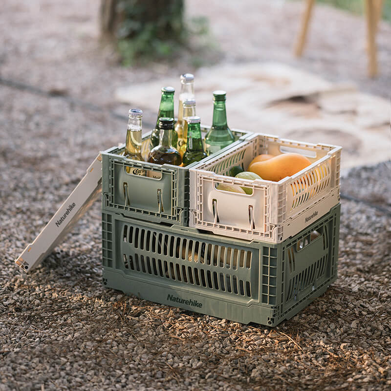 Panier de rangement pliable en polypropylène