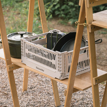 Panier de rangement pliable en polypropylène