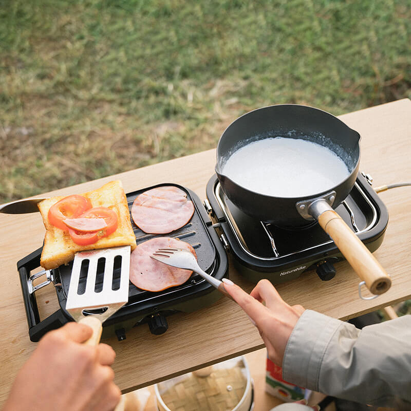 Réchaud à gaz double puissance