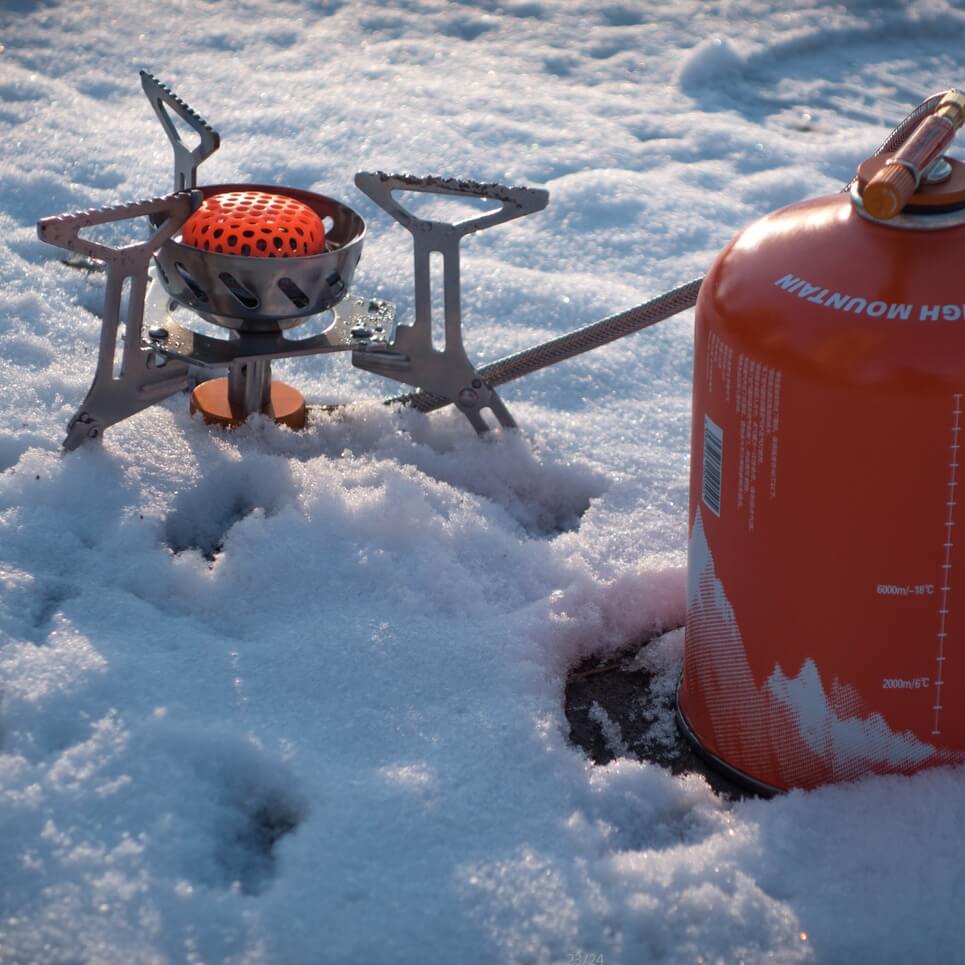 Réchaud à gaz résistant au vent à distance FMS-121