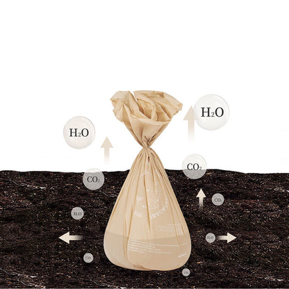 Sac poubelle entièrement biodégradable