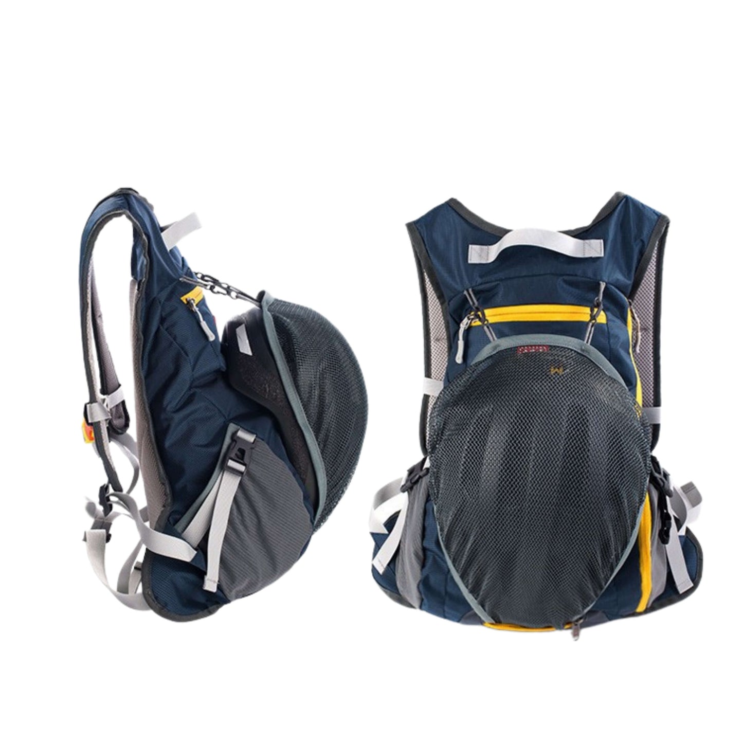 Sac à dos avec rangement pour casque de vélo