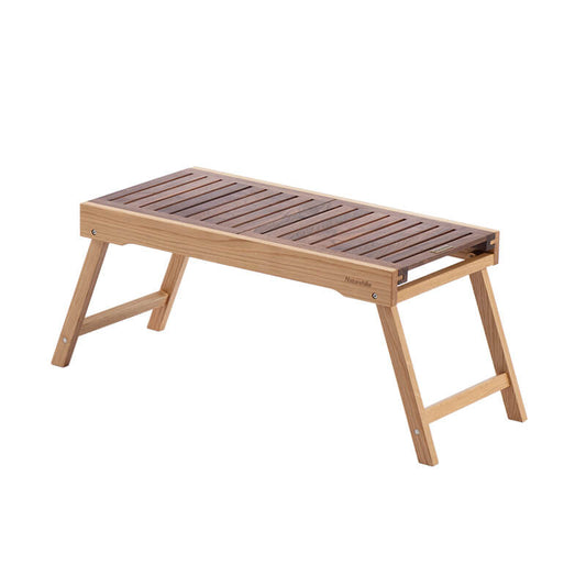 Table en bois pliante à glissière