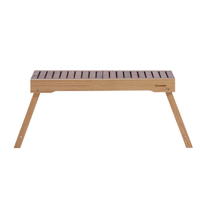 Table en bois pliante à glissière