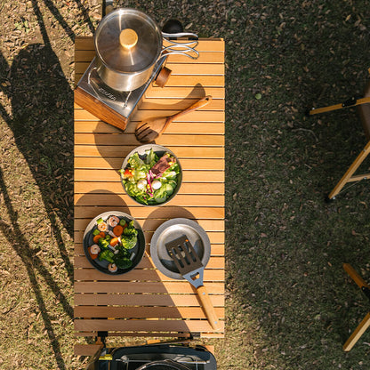 Table de cuisine portable démontable pour le camping