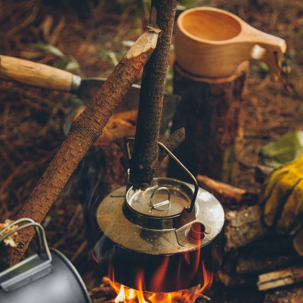 Tasse en bois Bushcraft Ancestrale