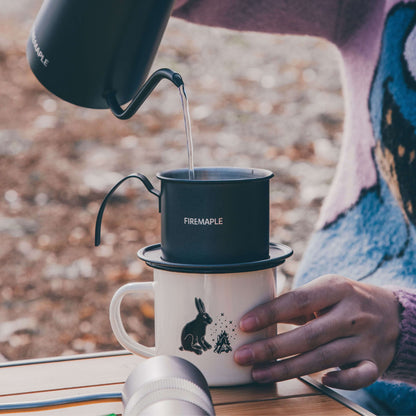 Tasse émaillée Corail