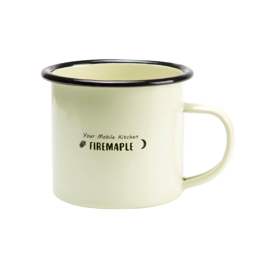 Tasse émaillée Corail