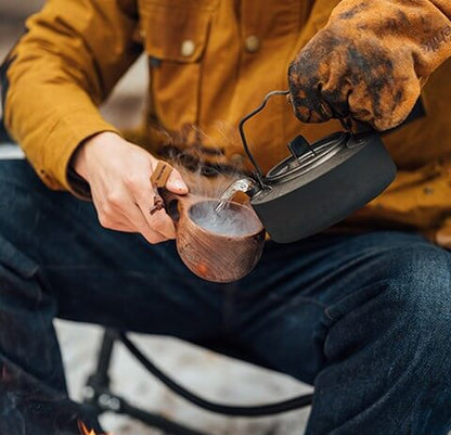 Tasse en noyer noir