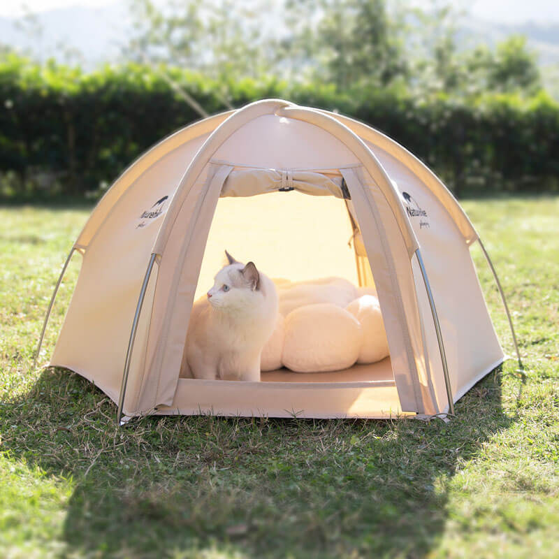 Tente hexagonal pour animaux de compagnie